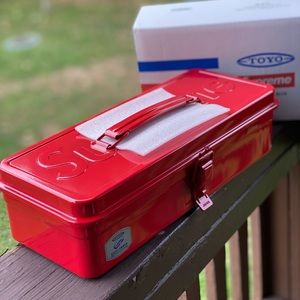 Supreme TOYO Steel T-320 Tool Box (Red) BRAND NEW IN BOX